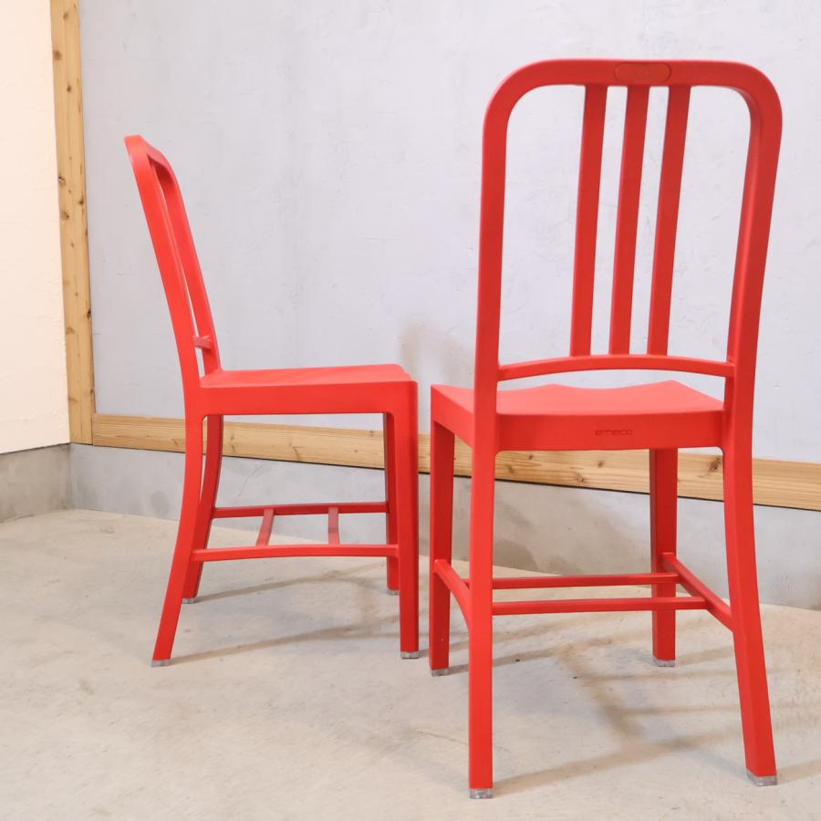 emeco（エメコ） コカ・コーラ 111 NAVY CHAIR ネイビーチェア 2脚
