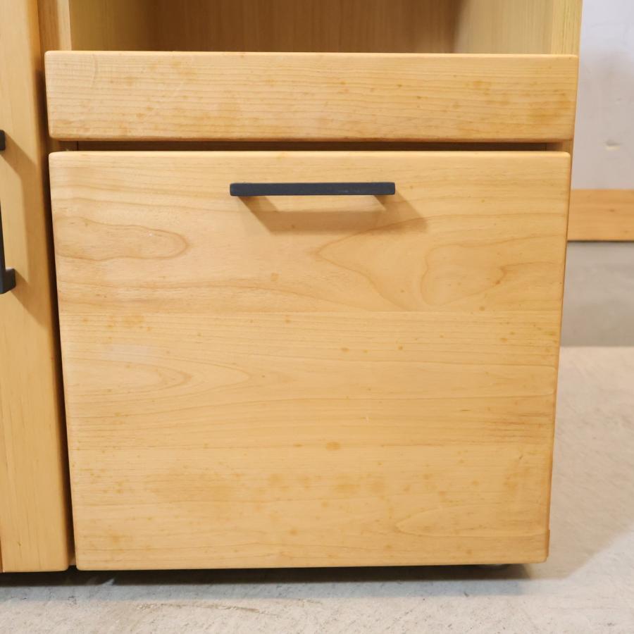 一生紀（ISSEIKI） キッチンカウンター アルダー材 キャビネット