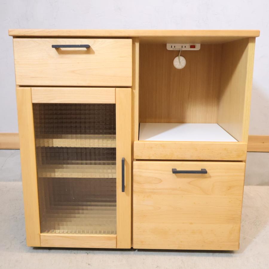一生紀（ISSEIKI） キッチンカウンター アルダー材 キャビネット