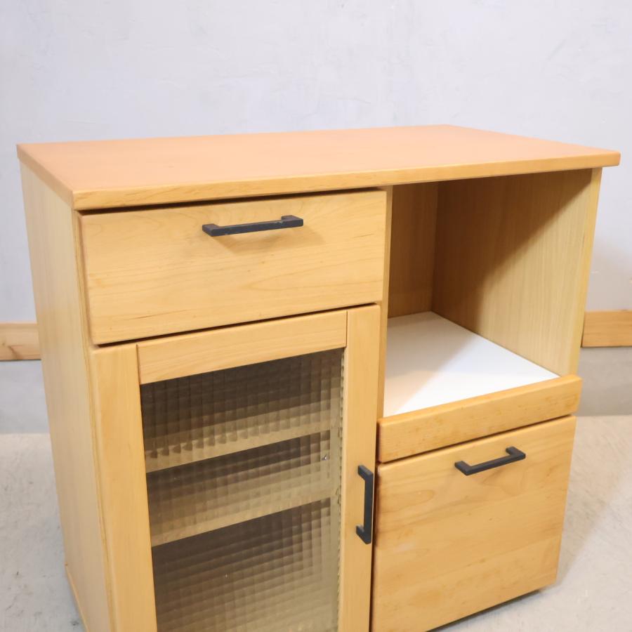 一生紀（ISSEIKI） キッチンカウンター アルダー材 キャビネット