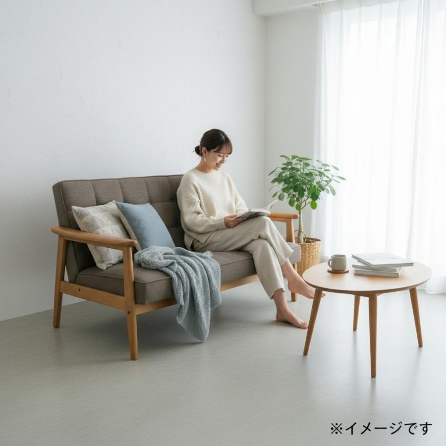 カリモク60 Karimoku60 シャームブラウン Kチェア 2シーター URBAN