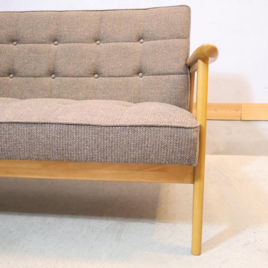 カリモク60 Karimoku60 シャームブラウン Kチェア 2シーター URBAN
