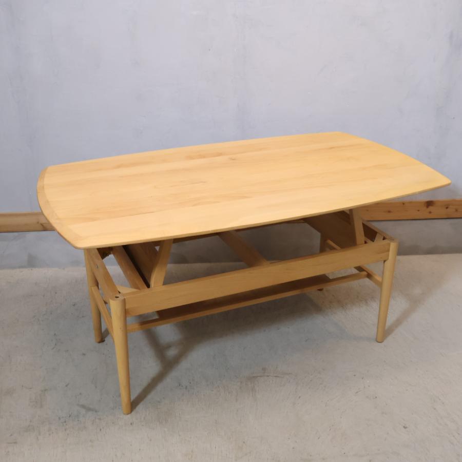 MOMO natural モモナチュラル FD MIDDLE TABLE アルダー材 ダイニング