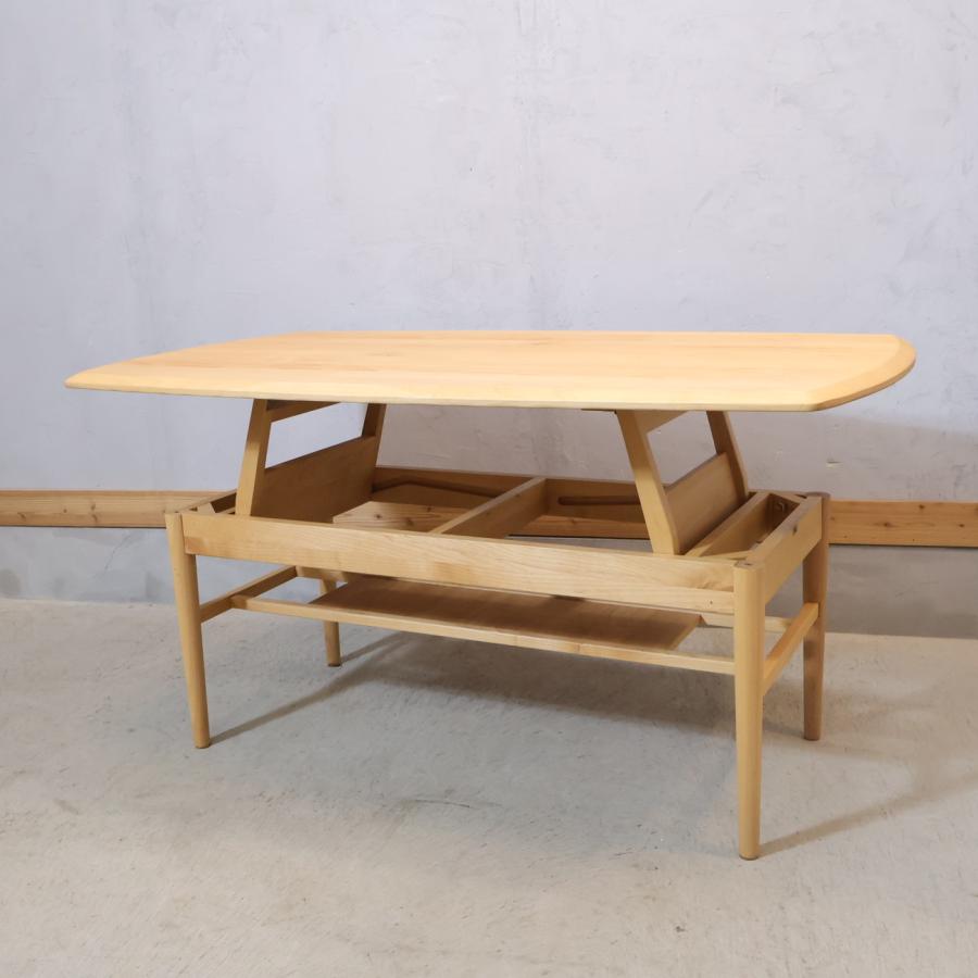 MOMO natural モモナチュラル FD MIDDLE TABLE アルダー材 ダイニング