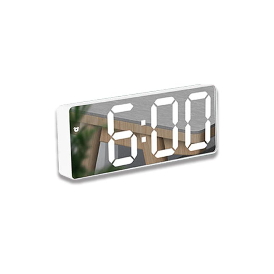 目覚まし時計 置き時計 デジタル おしゃれ シンプル かわいい  LEDライト 見やすい　温度計｜kokohina-syouten｜04