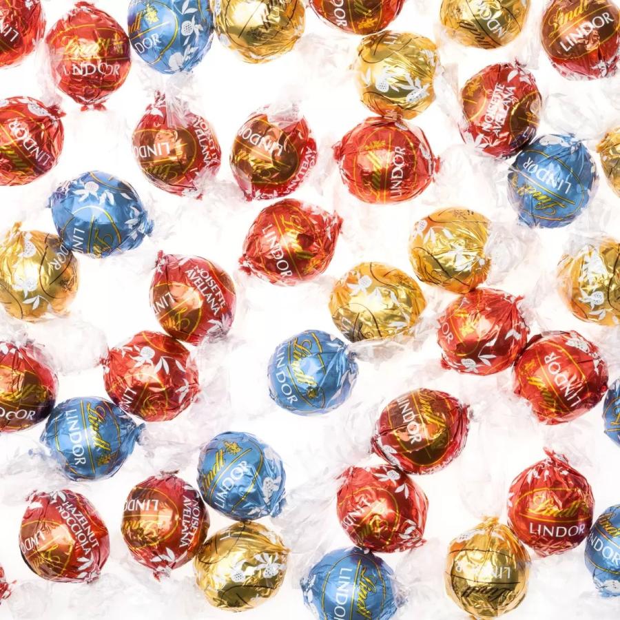 Lindt　LINDOR グリーン　ピンク　アソート 600g　リンツ コストコ リンツ リンドール ピンク アソート 600g コストコ