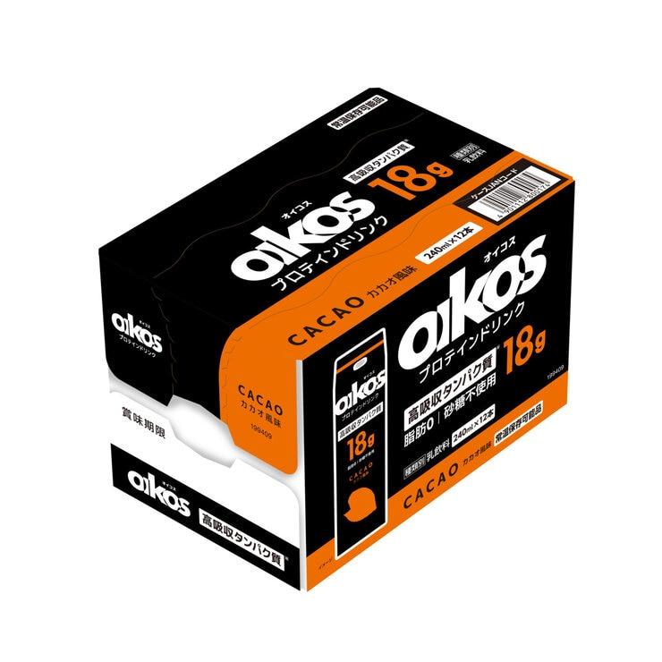 コストコ（Costco） オイコスプロテインドリンク カカオ 240ml x 12×2
