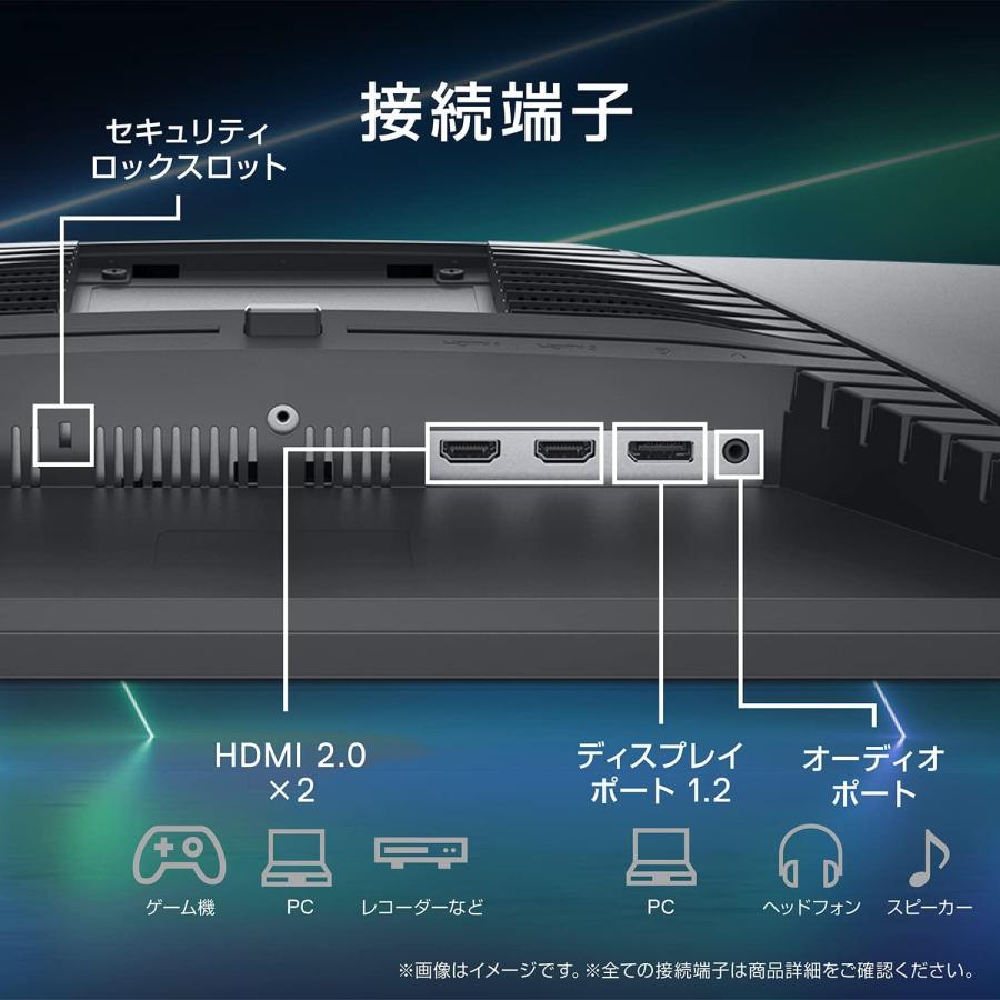 Dell G2722HS 27インチ ゲーミングモニター FPS向き/フルHD/Fast IPS非光沢/DP・HDMIx2/1ms/165Hz｜kokokaranet｜10