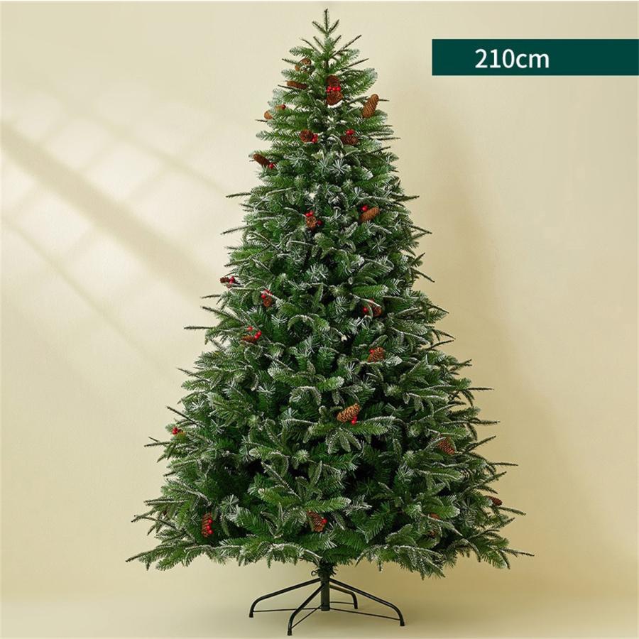 クリスマスツリー 120cm 150cm 180cm 210cm おしゃれ 樅 高級 ドイツトウヒ アルザスツリー クリスマス 松かさ コンパクト収納可能｜kokokubo｜14