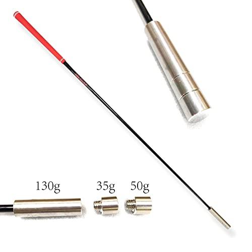 HH-GOLFゴルフスイングスピードトレーニング器、3 in 1でクラブ重量を