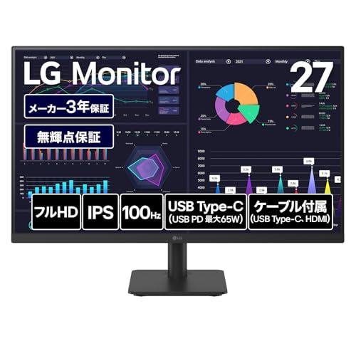 LG モニター ディスプレイ 27MS530B-B 27インチ/フルHD(1920×1080