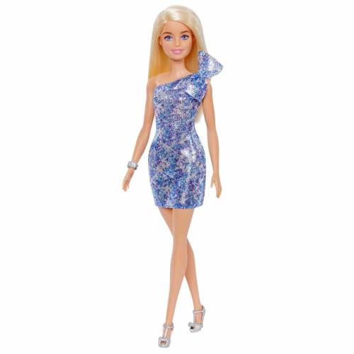 バービー(Barbie) キラキラバービー ブルー 【着せ替え人形】【3歳