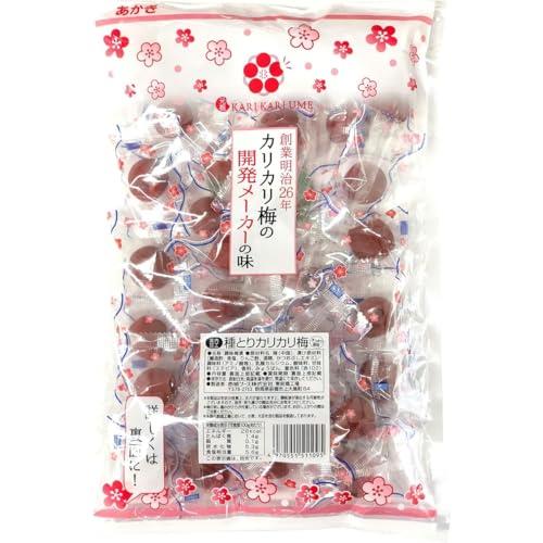 赤城フーズ 種とりカリカリ梅 1袋 210g(大粒) 業務用サイズ 熱中対策 