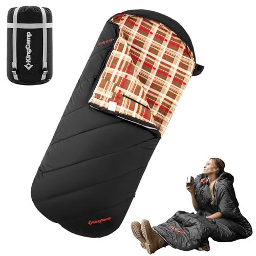 【特価商品】KingCamp 寝袋 ワイド 封筒型 フランネル生地 手足伸ばし可 楽天市場】KingCamp 寝袋 ワイド 封筒型 フランネル生地 手足