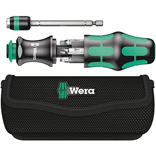 WERA ヴェラ 7点組 ドライバービットセット Kコンパクト26 ポーチ入り