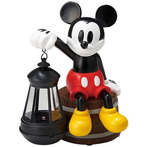 セトクラフト ソーラーライト(ミッキー) SDD-2101 ブラック 17.3w×14.7l×21.7h 単位:cm | 
