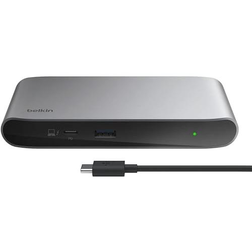 Belkin 5-in-1 Thunderbolt 4ドッキングステーション 40Gbpsデータ転送