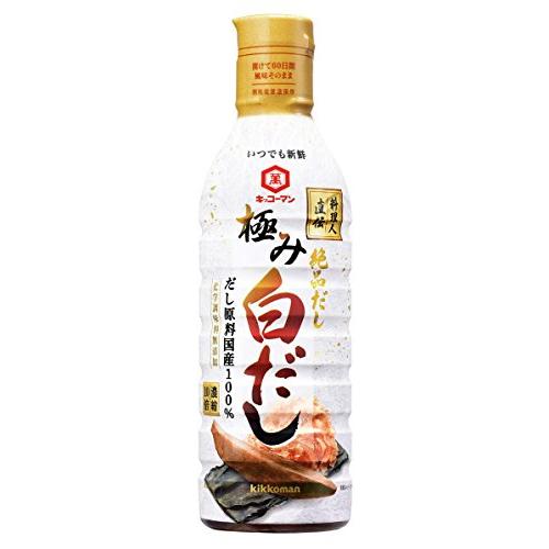 キッコーマン食品 いつでも新鮮 料理人直伝極み白だし 450ml×3本 | 