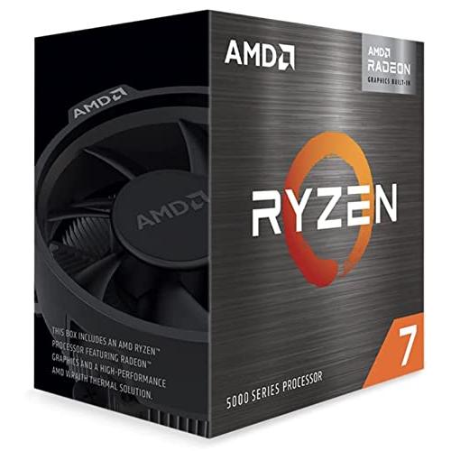 AMD Ryzen 7 5700G with Wraith Stealth cooler 3.8GHz 8コア / 16スレッド 72MB 10 | 