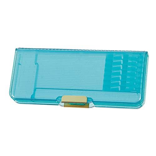 クツワ ペンケース マグネット筆入 タフクリア ミントグリーン CH204MT | 