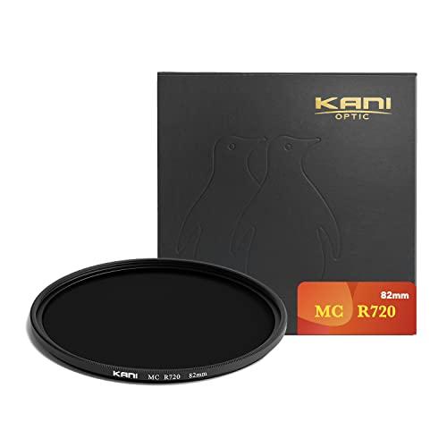 KANI 82mm 近赤外線透過フィルター MC R720 赤外線改造機/未改造機両