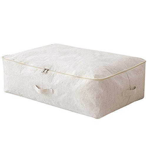 JYeew 布団収納袋 持ち手付ふとん収納袋 (約70*45*20cm) | 