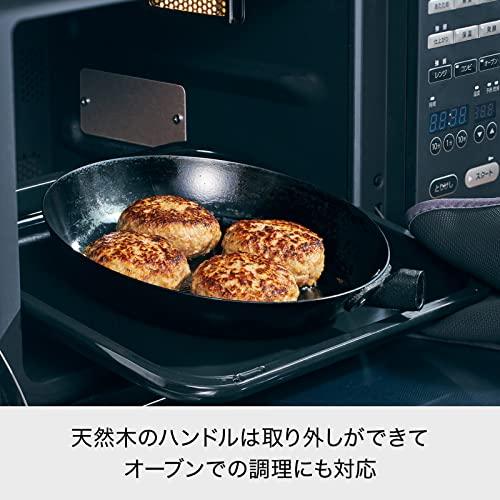 ライクイット 鉄フライパン 26cm IH ガス火対応 オーブンOK スタンド付 ライクイット (like-it) オーブンでも使える 鉄フライパン26cm IH ガス