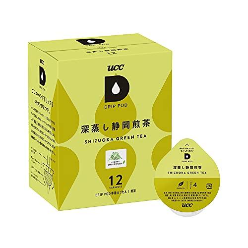 UCC ドリップポッド 専用カプセル 深蒸し静岡煎茶 12杯分 36g ポッド・カプセル | 