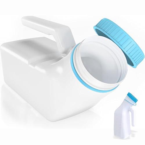 LKCCTK 尿瓶 男性用尿器 口径が広い 1000mL 大容量 漏れ防止 軽い
