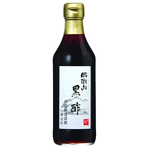 内堀醸造 臨醐山黒酢 360ml 酢 調味料 国産 黒酢ドリンク お酢 国産玄米100% りんこさん 飲む酢 飲むお酢 | 