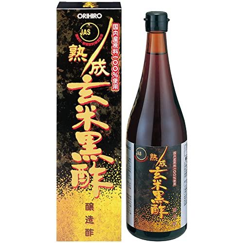 オリヒロ 熟成玄米黒酢(JAS) 720ml | 
