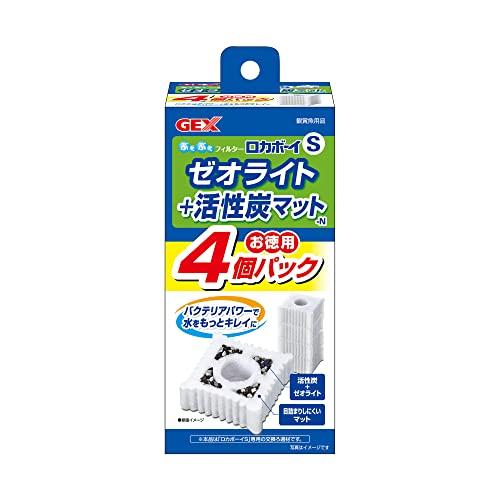 ジェックス GEX ロカボーイ ゼオライト&amp;活性炭マット 4個入 S（Yahoo!・ココモモーズ）