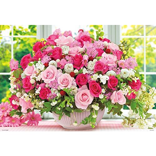 日本製 1000ピースジグソーパズル ときめきの花束(49×72cm) 61-450