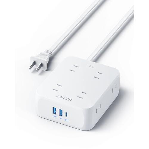 Anker USB Power Strip (11-in-1) (USBタップ 電源タップ AC差込口 USB-C ポート USB-A ポート | 