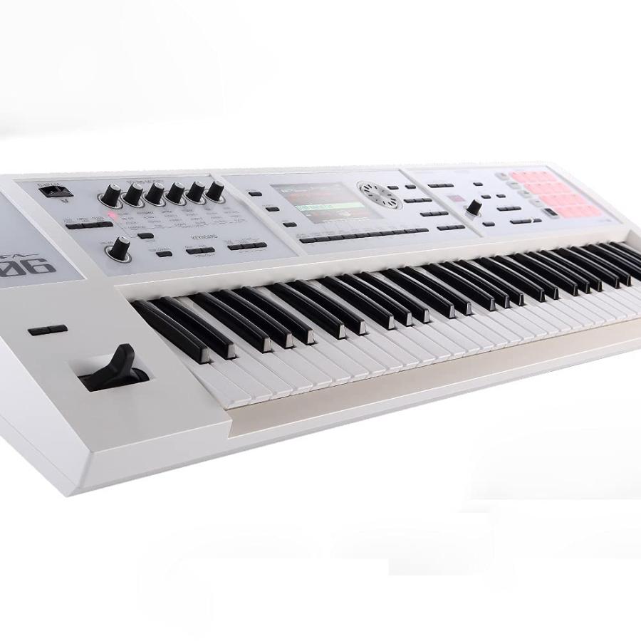 取次店 Roland FA-06-SC シンセサイザー 限定ホワイト 61鍵盤 島村楽器