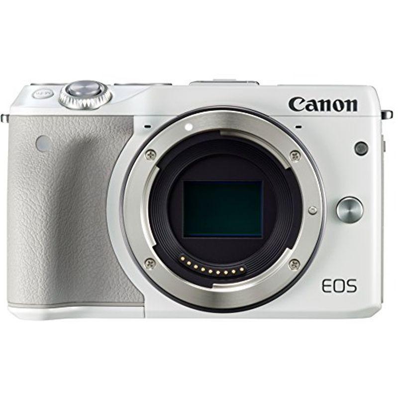 日本初の！Canon ミラーレス一眼カメラ EOS EOS M3 ボディ(ホワイト) ミラーレス一眼