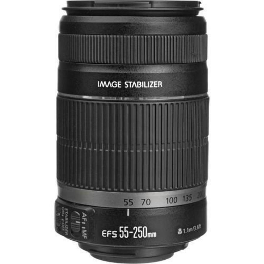 おてごろ価格 Canon 望遠レンズ EF-S55-250mm F4-5.6 IS APS-C対応