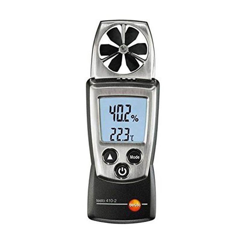 最先端 testo 410-2 ポケットライン ベーン式風速計 (温湿度センサ付) 温度計