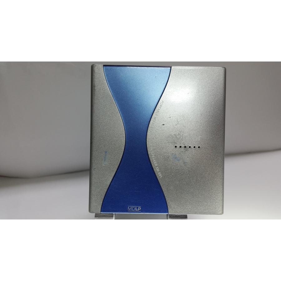 JVC XM-S51-A ポータブルMDプレーヤー ブルー