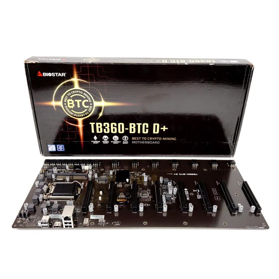 Biostar TB360-BTC D+ (インテル第8世代と第9世代) LGA1151 SODIMM DDR4 8