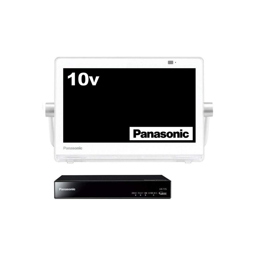 パナソニック 10V型 液晶 テレビ プライベート・ビエラ UN-10E7-W 2017 