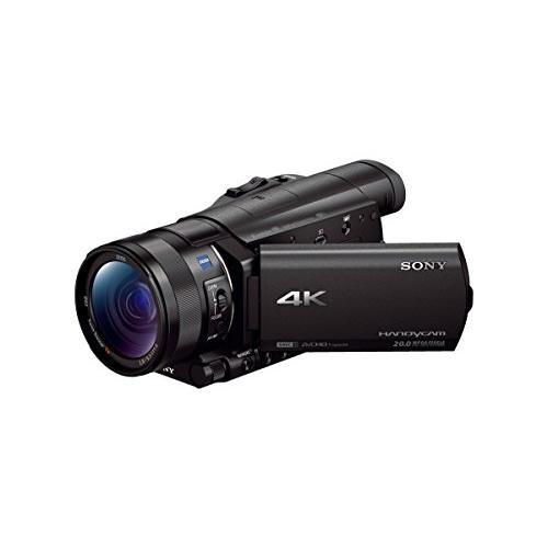 ソニー SONY ビデオカメラ FDR-AX100 4K 光学12倍 ブラック Handycam FDR-AX100 BC