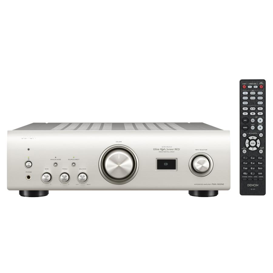 デノン Denon PMA-1600NE プリメインアンプ DSD ハイレゾ対応 USB-DAC搭載 プレミアムシルバー PMA-1600N