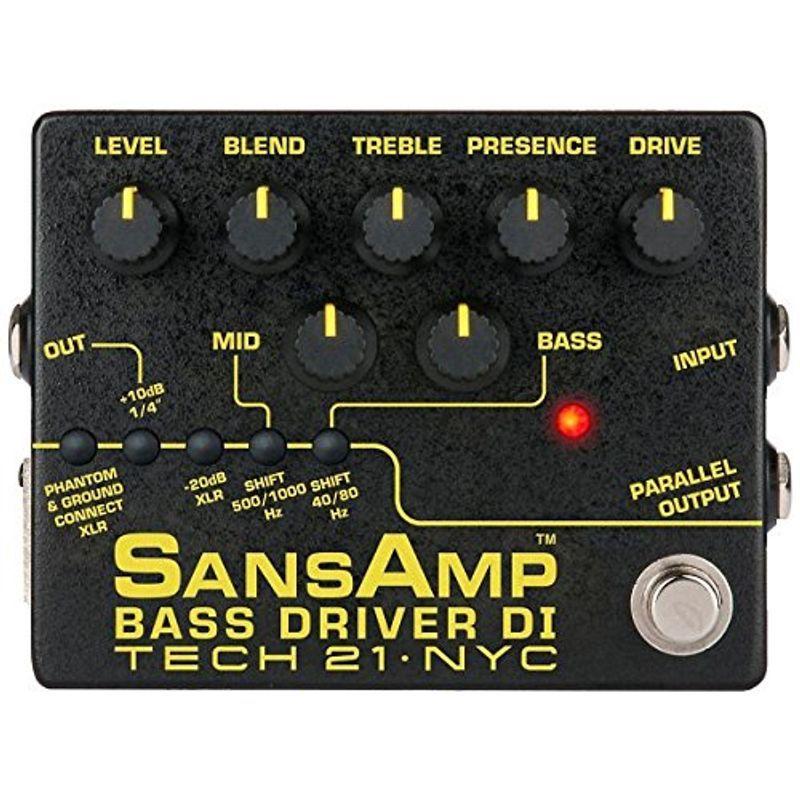 Tech21 エフェクター Sansamp Bass Driver DI V2 BSDR-V2 ベース専用ドライブエフェクター&アンプシュミ｜kokonararu