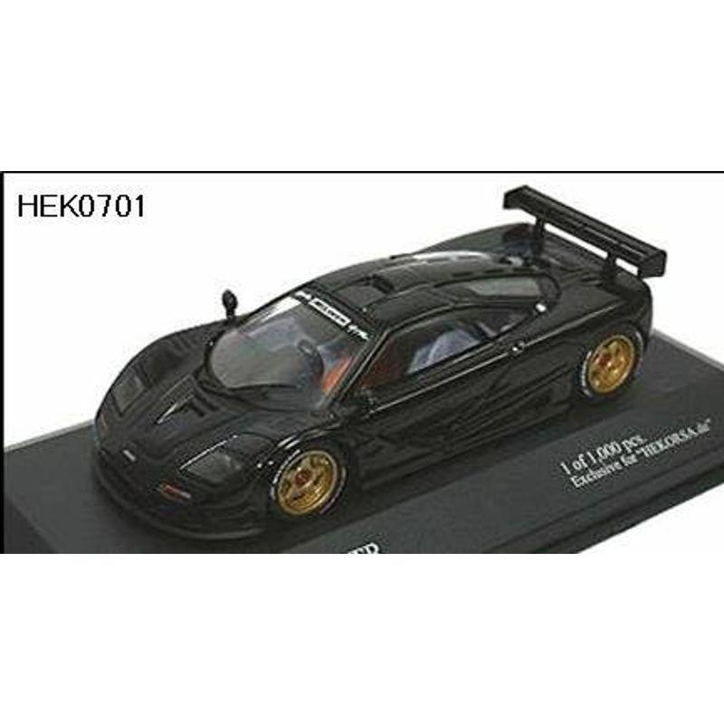 HEKORSA 1/43 マクラーレン F1 GTR ブラック 完成品｜kokonararu