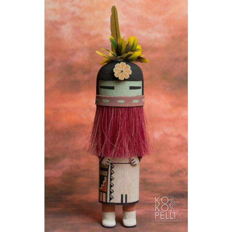 ホピ族のカチナドール Red Beard Long Hair 雨を呼ぶ精霊