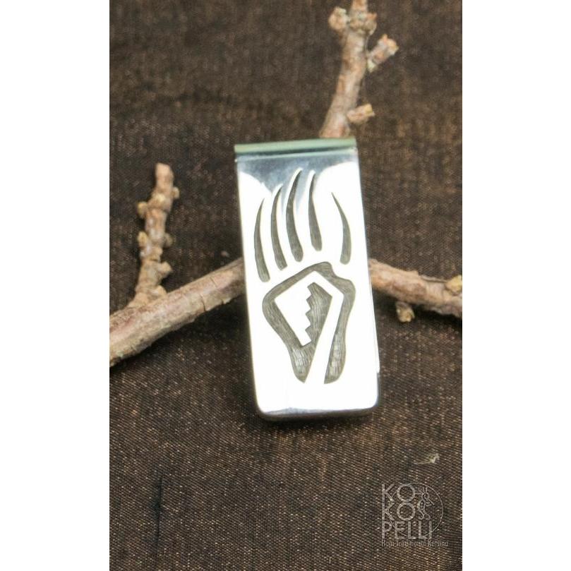 Hopi Jewelry ホピ族 Mitchell Sockyma Sr./オーバーレイ ベアーパウ