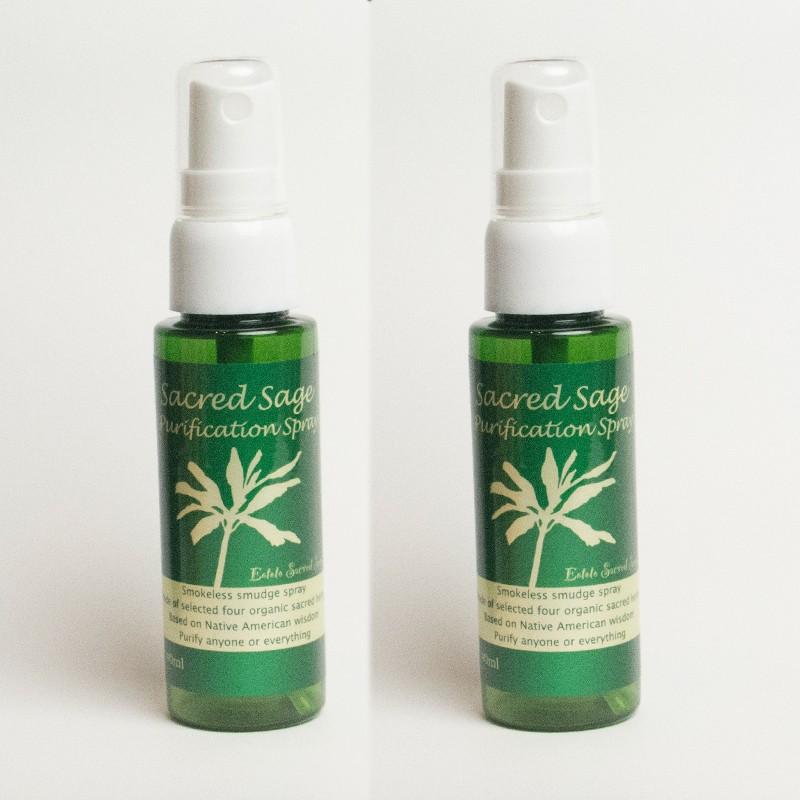 7円 80 以上節約 浄化用ホワイトセージスプレーsサイズ2本