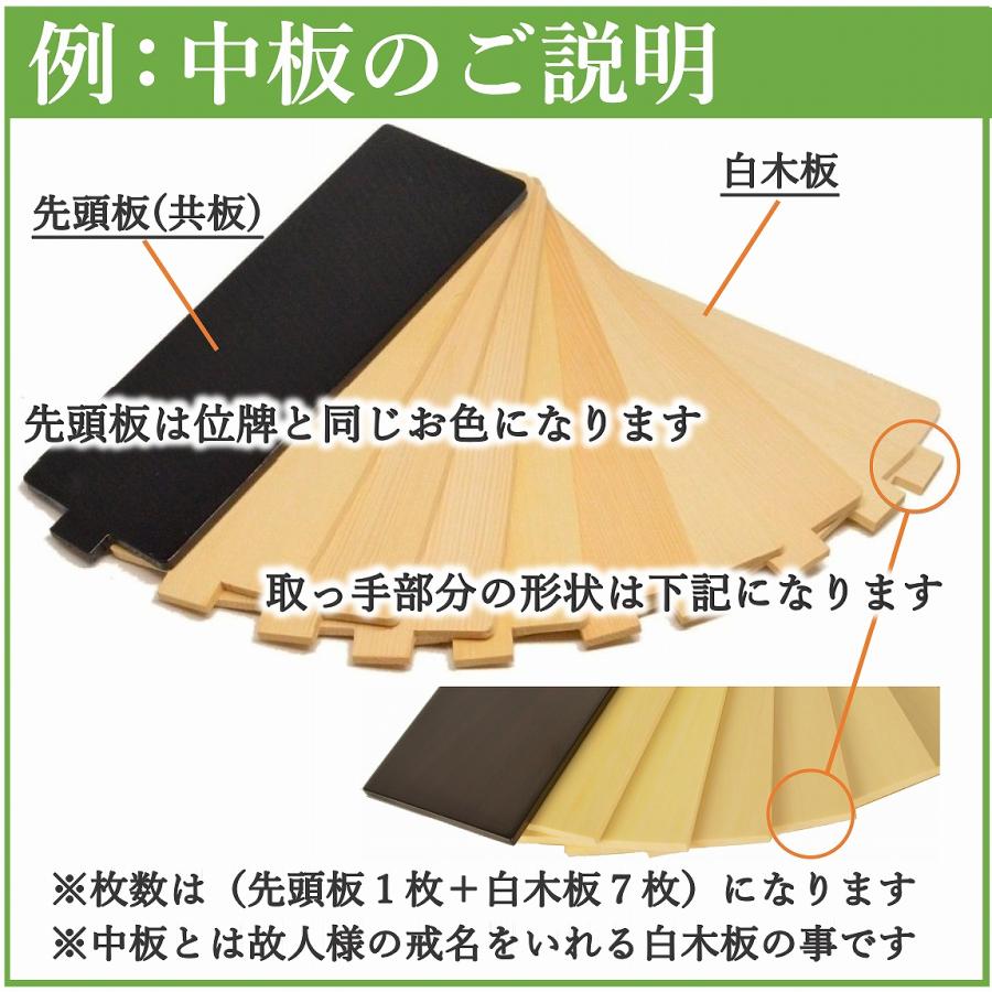 【新掲載特別値引き】 回出位牌 永代 ウォールナット モダン 家具調 名入れ 繰出 位牌 開眼 閉眼 法要_9