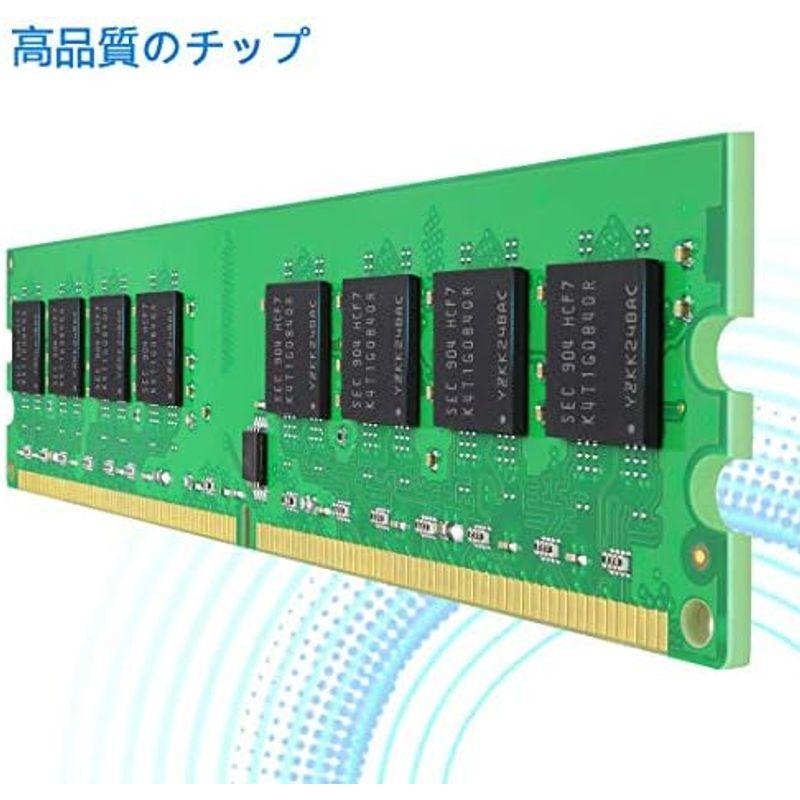 オリジナル  TECMIYO DDR5-4800MHz デスクトップPC用 メモリ DDR5 32GB 16GB×1枚 SO-DIMM